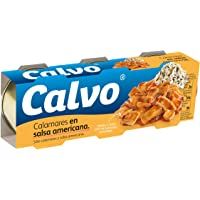 Los mejores  - Calvo Calamares en Salsa Americana- 3 x 80g